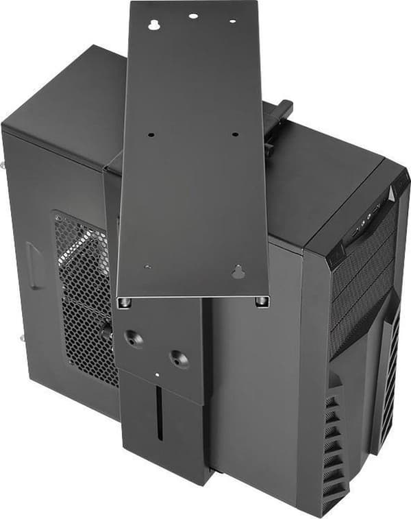 LogiLink EO0004 PC holder Under bord Sort Belastbar op til: 10 kg