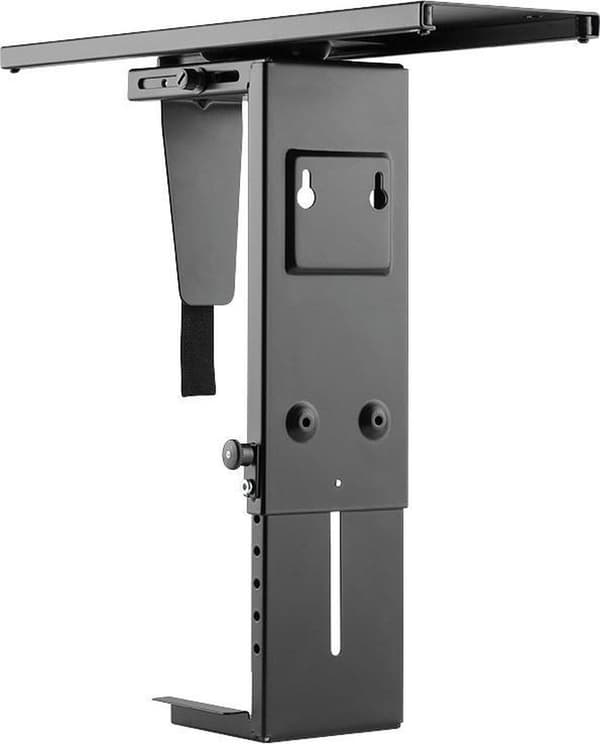 LogiLink EO0004 PC holder Under bord Sort Belastbar op til: 10 kg
