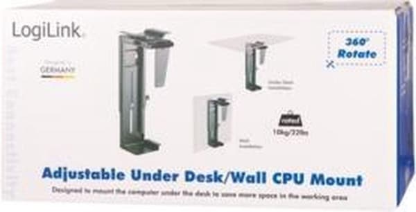 LogiLink EO0005 Bordmonteret CPU holder Sort CPU holder