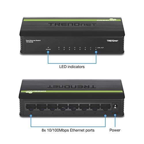 Delock Keystone LED grön 6 V svart