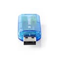 Miniatyrbilde 3 av 3: Nedis USB Lydkort 5.1 med 3,5 mm sokkel