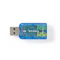 Miniatyrbilde 1 av 3: Nedis USB Lydkort 5.1 med 3,5 mm sokkel