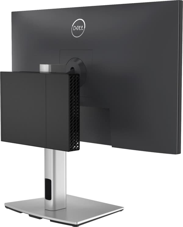 DELL MFS22 68,6 cm (27") Silver, svart skrivbord