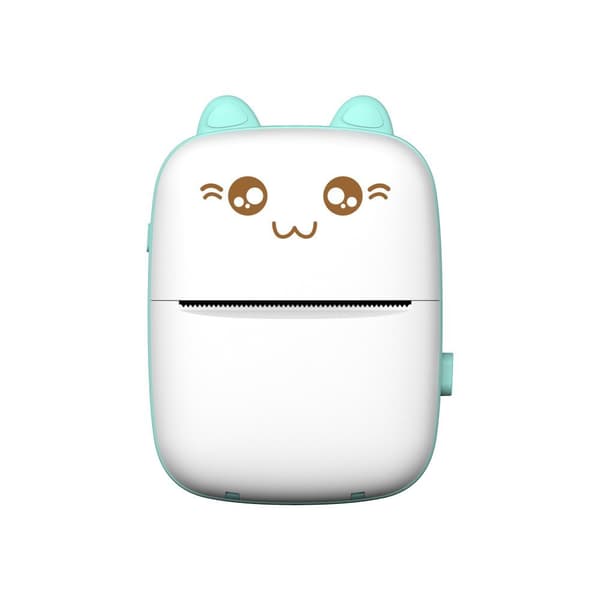 Thermal Mini Cat Printer HURC9 - Blå