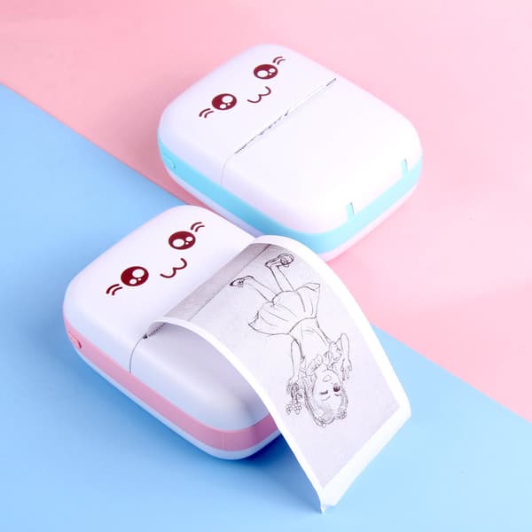 Thermal Mini Printer HURC9 - Blå