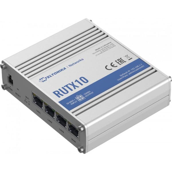 Teltonika RUTX10 WiFi AC Meshrouter Hvid