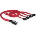 Miniatyrbillede 1 af 2: DeLOCK Mini SAS 36pin (SFF8087) - 4 x SATA-kabel, 50cm