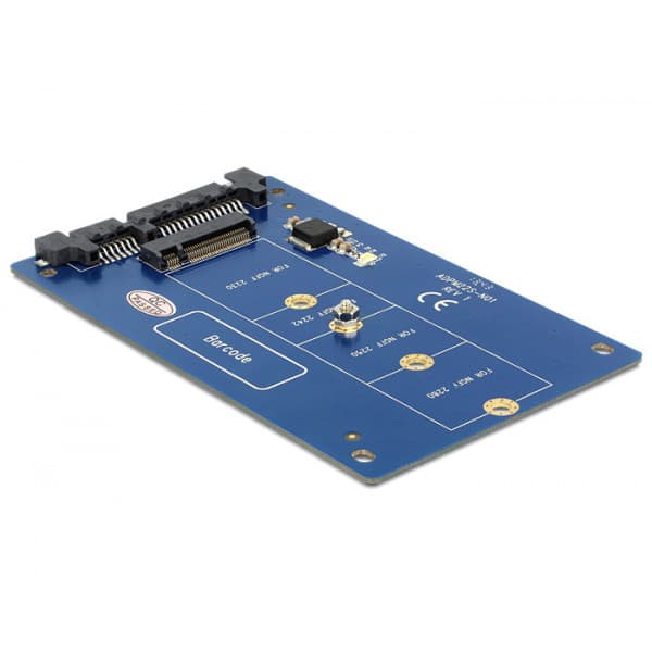DeLOCK SATA M.2 adapteri, SATA 22pin-n - 67-pin M.2 NGFF