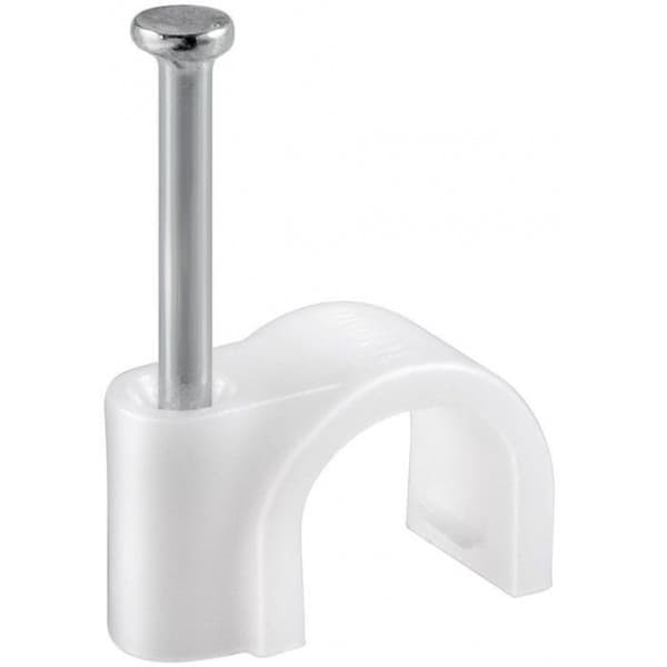 Goobay kaapelikiinnikkeet, 6mm, 100kpl