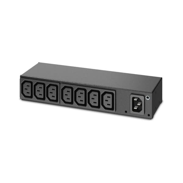 APC Rack PDU, Basic, 0U/1U, 15A, 240V - strömfördelare Svart