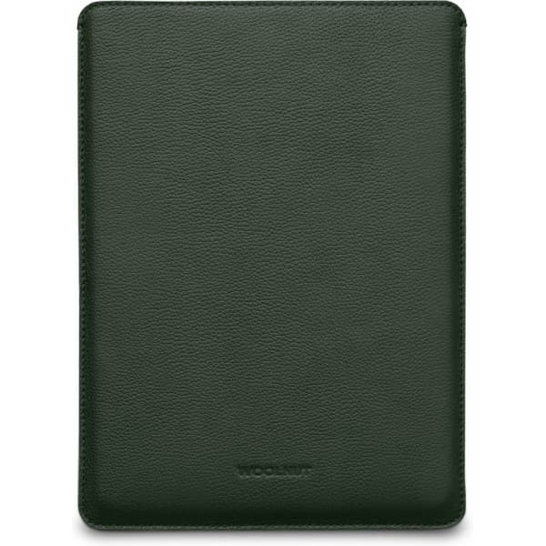 Woolnut Leather Sleeve -suojatasku 13" MacBook Pro & Air, vihreä