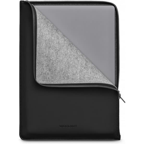 Woolnut Coated Folio -skyddsfodral 13/14" MacBook, svart