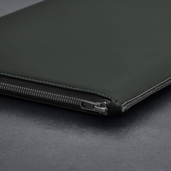 Woolnut Coated Folio -suojatasku 16" MacBook Pro, vihreä