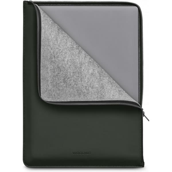 Woolnut Coated Folio -suojatasku 16" MacBook Pro, vihreä