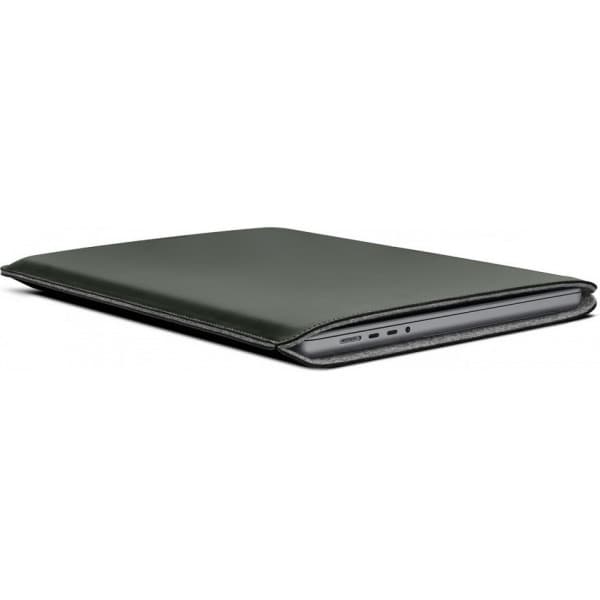 Woolnut Coated Sleeve -skyddsfodral för 16-tums MacBook Pro, grönt