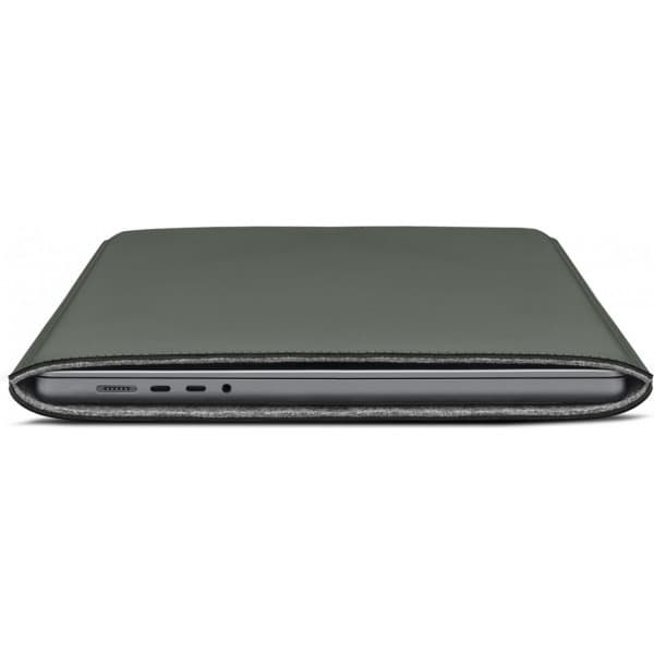 Woolnut Coated Sleeve -skyddsfodral för 16-tums MacBook Pro, grönt