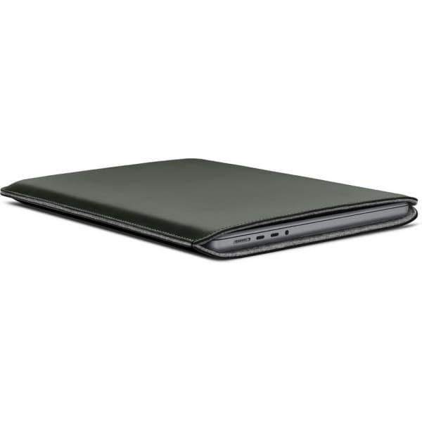 Woolnut Coated Sleeve -skyddsfodral för 14" MacBook Pro, grön