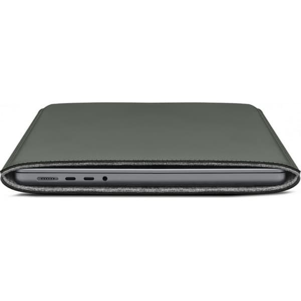 Woolnut Coated Sleeve -skyddsfodral för 14" MacBook Pro, grön