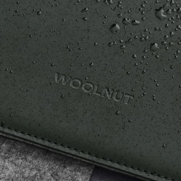 Woolnut Coated Sleeve -skyddsfodral för 14" MacBook Pro, grön