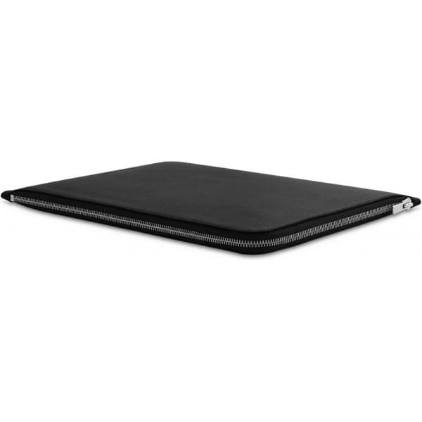Woolnut Læder Folio-beskyttelse til 13/14" MacBook, sort
