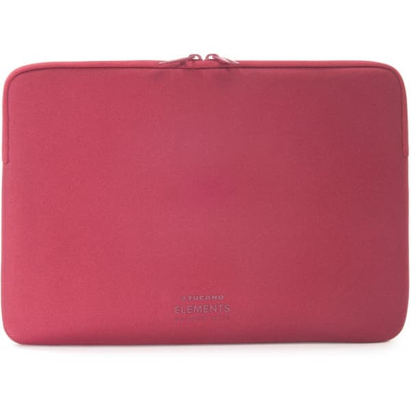 Tucano New Elements Second Skin beskyttelsestaske til 13-tommer MacBook Pro/Air, rød