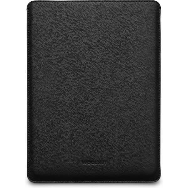 Woolnut Leather Sleeve -suojatasku 14" MacBook Pro, musta