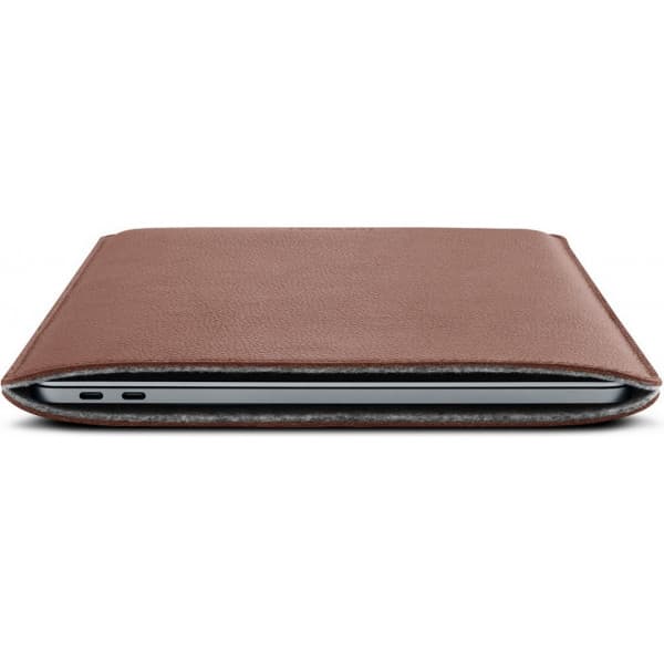 Woolnut lædertaske - beskyttelsesetui til 13" MacBook Pro & Air, cognac
