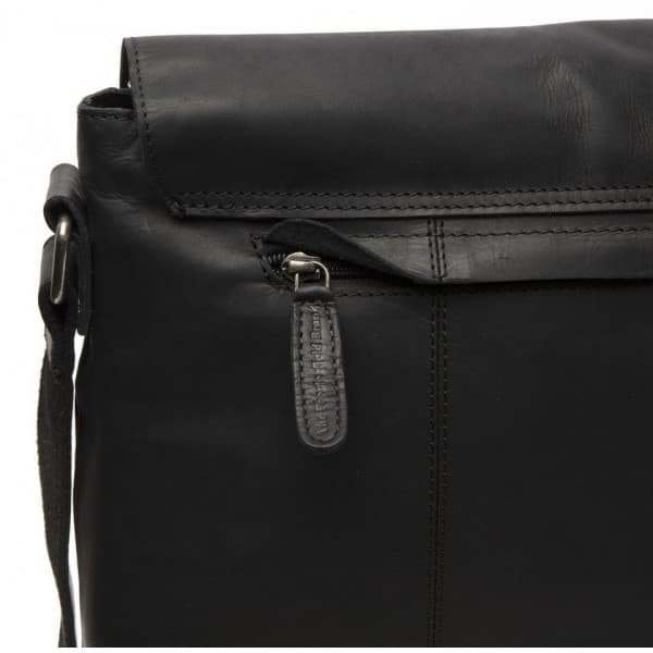 The Chesterfield Brand Toledo skuldertaske til 15,4" bærbare computere, sort