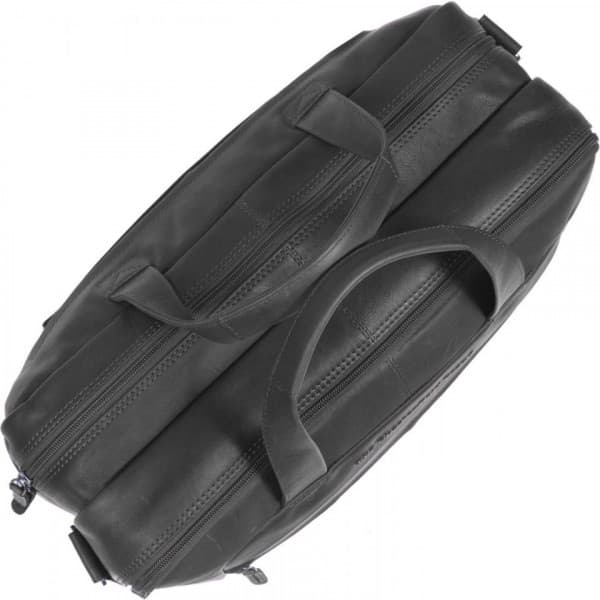 The Chesterfield Brand Ryan -datorväska för 17" bärbar dator, svart