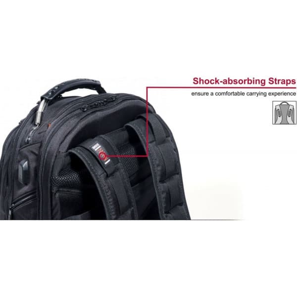 Wenger Commute - 2 i 1 ryggsäck/väska, 16 tum, 20 liter, grå