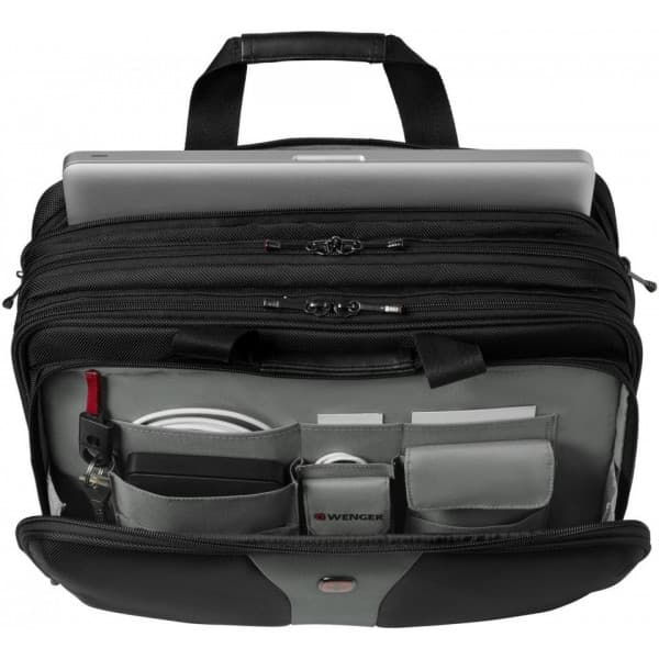 Wenger Legacy 17" -laptopväska, svart