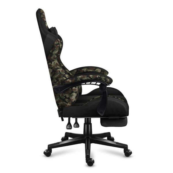 Spelstol Huzaro HZ-Force 4.7 Camo Svart - Bekväm gamingstol i svart kamouflage, HZ-Force 4.7 från Huzaro. Uppgradera din spelupplevelse!