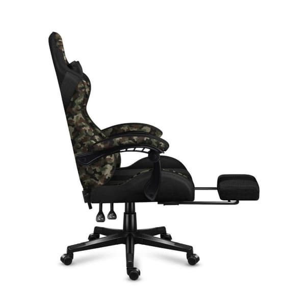 Spelstol Huzaro HZ-Force 4.7 Camo Svart - Bekväm gamingstol i svart kamouflage, HZ-Force 4.7 från Huzaro. Uppgradera din spelupplevelse!