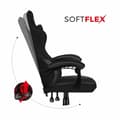 Miniatyrbillede 1 af 3: Huzaro HZ-Force 4.4 Carbon Sort Gamingstol - Kvalitetsstol til gaming i sort kulfiberdesign. Komfortabel og ergonomisk til lange spilsessioner.
