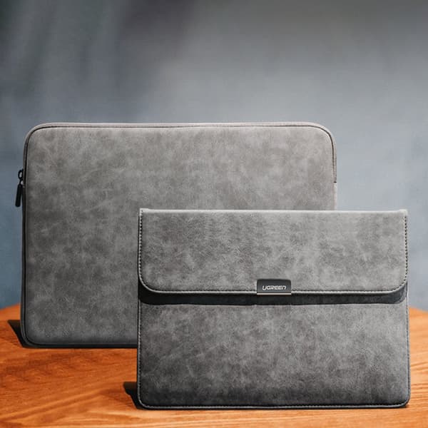 Kotelon kansi kannettavalle tabletille 13" - 13,9" harmaa