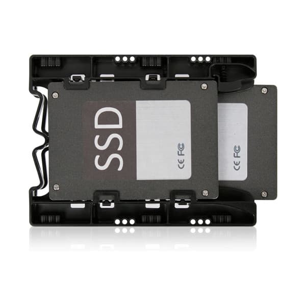 IcyDock MB290SP-B 2 x 2.5" - 3.5" -adapter