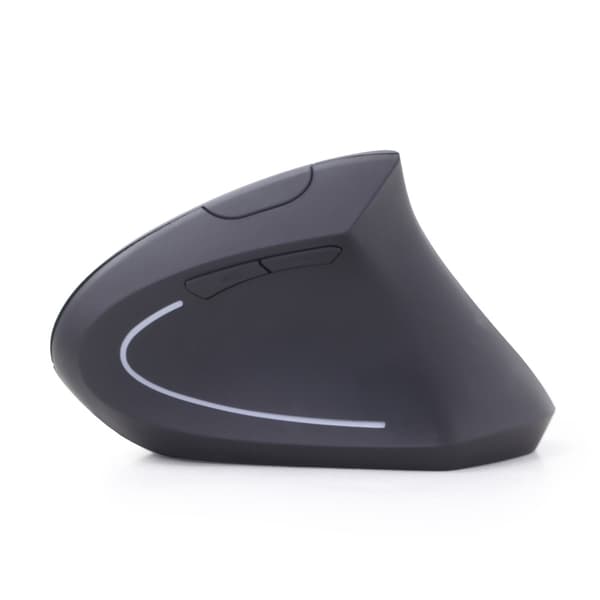 Ergonomisk Optisk Mus - Trådløs med 6 knapper