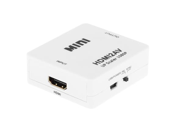 Signalomformer HDMI-stik - AV-stik - CHINCH CVBS + AUDIO