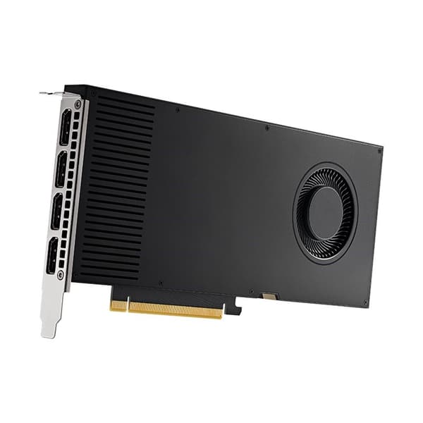 PNY NVIDIA RTX A4000 16GB näytönohjain, GDDR6, 4x DisplayPort, PCI Express 4.0, ATX - ATX-teline, Small Box