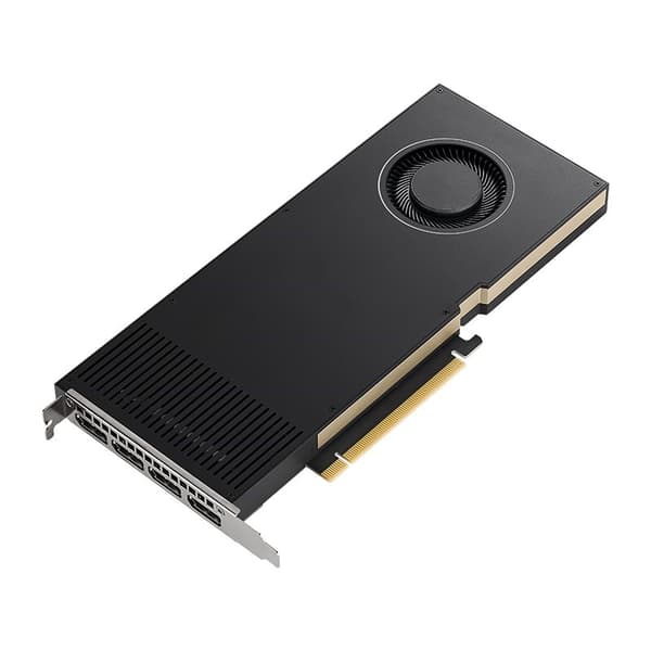 PNY NVIDIA RTX A4000 16GB näytönohjain, GDDR6, 4x DisplayPort, PCI Express 4.0, ATX - ATX-teline, Small Box