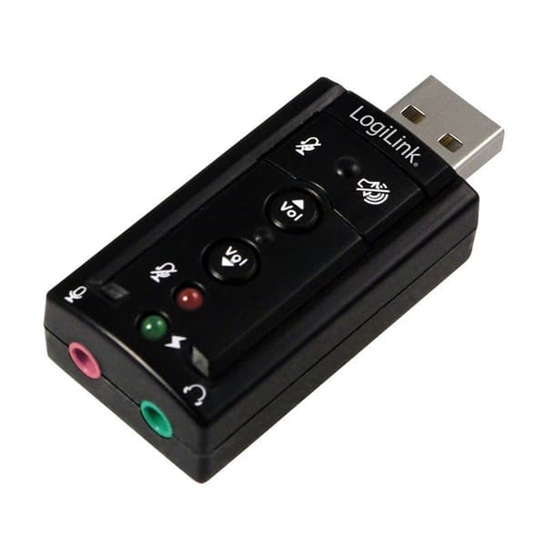 Logilink USB-lydadapter, 7.1 lydeffekt