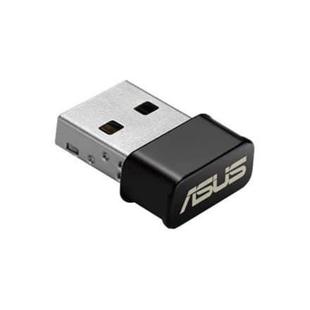 Asus | Verkkosovitin | IEEE 802.11b | IEEE 802.11a | IEEE 802.11g | IEEE 802.11n | IEEE 802.11ac | USB 2.0 musta, Ruostumaton teräs