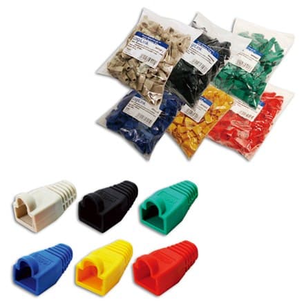 Logilink | MP0005 | Keystone jack GRÅ RJ45 SR-V11 (100 stk) | Grå