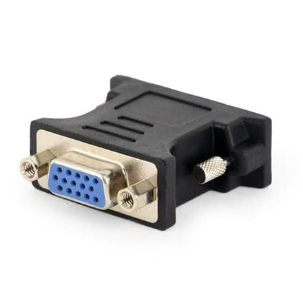 Gembird 15 pin D-Sub (DB-15) | Kvinde | DVI | Mand | Sort