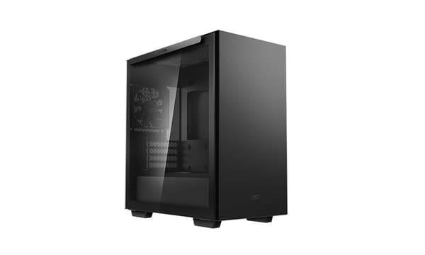 Deepcool | MACUBE 110 | Sort | mATX | Strømforsyning inkluderet | ATX PS2 (Længde mindre end 170 mm) Sort