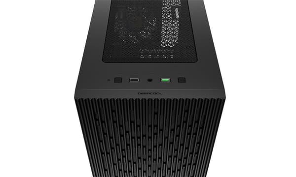 Deepcool | MATREXX 40 3FS | Sort | Micro ATX | Strømforsyning inkluderet | ATX PS2 (Længde mindre end 170 mm)