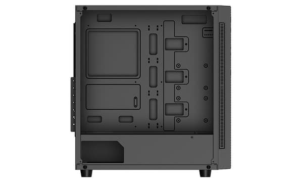 Deepcool | MATREXX 55 MESH | Sivuikkuna | Musta | E-ATX | Mukana virtalähde nro | ATX PS2 (pituus alle 170 mm)