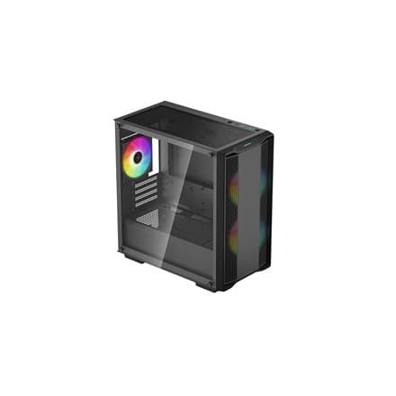 Deepcool | Micro-ATX CASE | CC360 | Sort | Mini-ITX / Micro-ATX | Strømforsyning inkluderet Nej | ATX PS2 (maksimal længde: 160 mm)