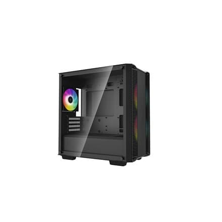 Deepcool | Micro-ATX CASE | CC360 | Sort | Mini-ITX / Micro-ATX | Strømforsyning inkluderet Nej | ATX PS2 (maksimal længde: 160 mm)