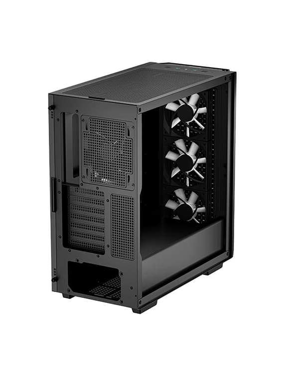 Deepcool | MIDTE TÅRN CASE | CG540 | Sidevindue | Sort | Mid-Tower | Strømforsyning inkluderet Nej | ATX PS2
